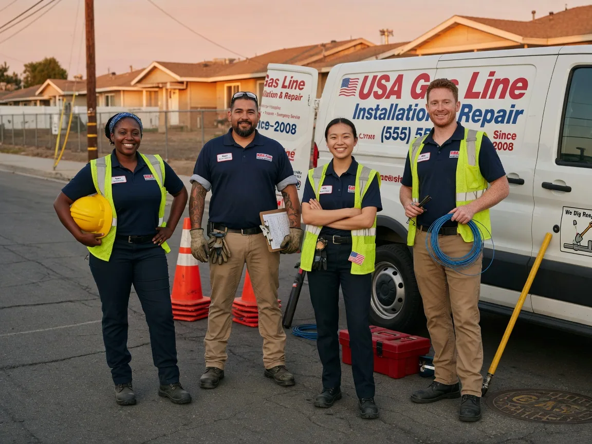 Gas Line Installation company in Callands, VA